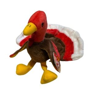 NEW Beanie Babies Gobbles 1996 Rare Baby Retired Bear TY